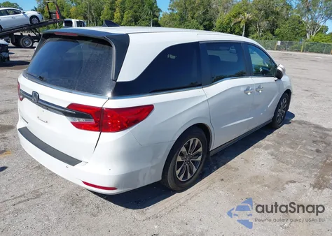 2021 Honda Odyssey Ex-L z USA, uszkodzony, nr VIN 5FNRL6H79MB044749